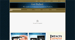 Desktop Screenshot of getetched.com